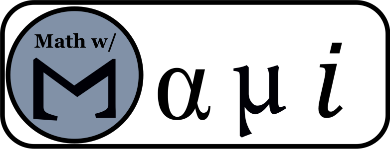 math with maui logo